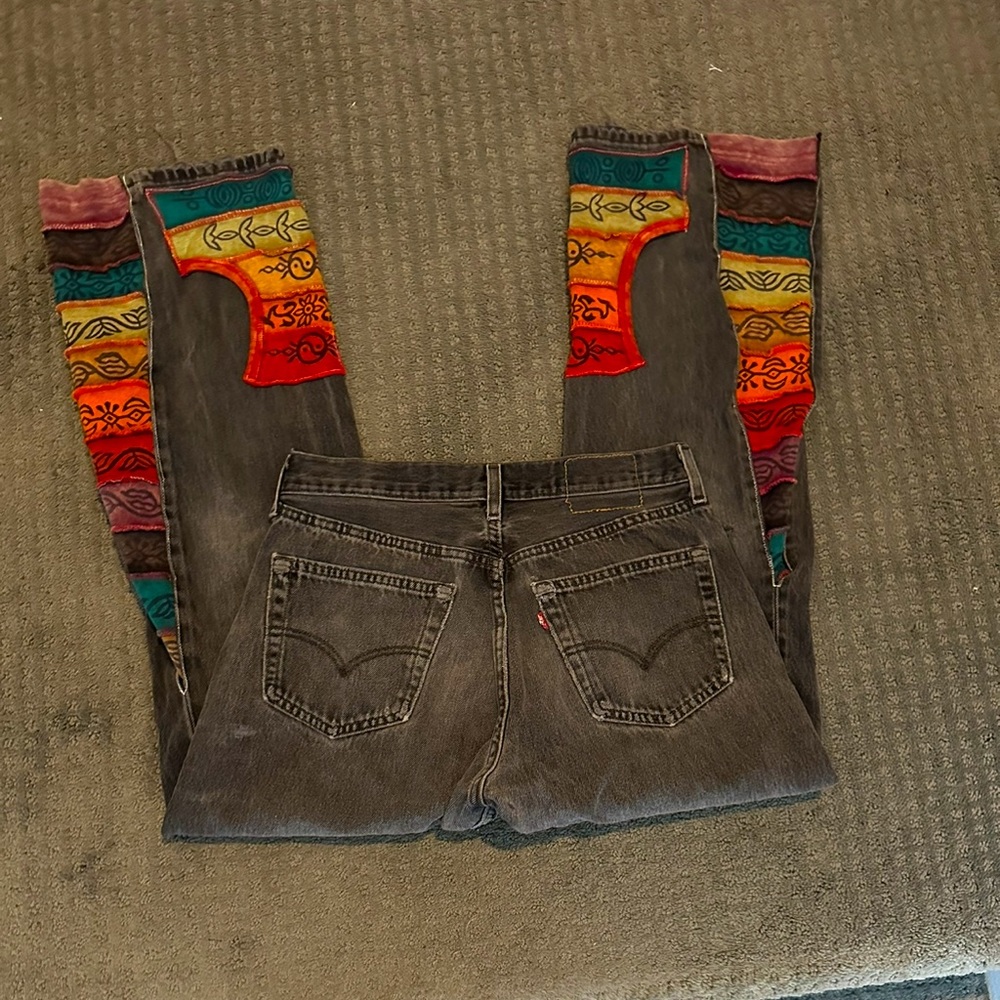 Vintage upcycle  Levis Jeans